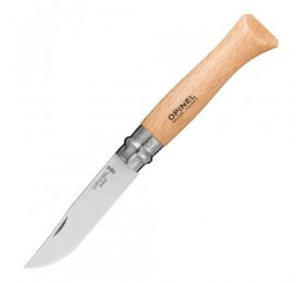 Нож Opinel №9, нержавеющая сталь, рукоять из дерева бука, блистер, 001254