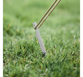 Колышки Naturehike CNK2300ZP016 алюминиевый Vобразный (8 шт.)серебряный,6976023925030