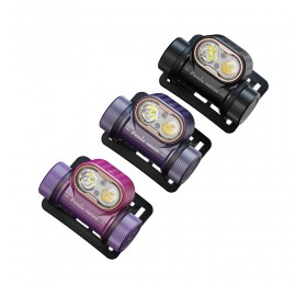 Фонарь Fenix налобный HM55R пурпурный 1200 люмен