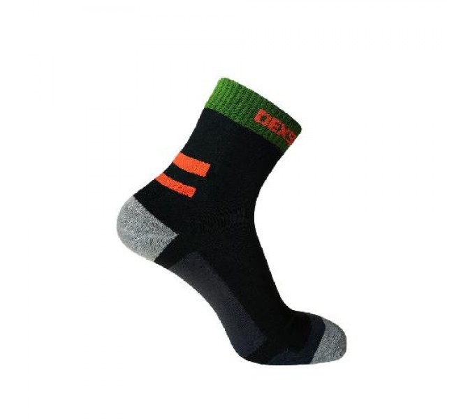Водонепроницаемые носки Dexshell Running Socks черный/серый/зеленый/оранжевый L (43-46)