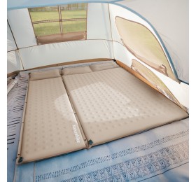 Коврик Naturehike CNK2550WS025 D Series 3см с подушкой R3.1 Double самонадувной туристический зеленый