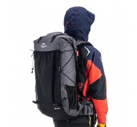 Рюкзак Naturehike Rock Series NH19BP095 60L+5L с рамой, dyneema, черный, 6927595761649