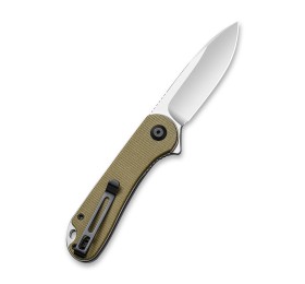 Складной нож CIVIVI Elementum D2 Steel Satin Finished Olive Micarta