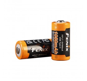 Аккумулятор Fenix 16340 ARB-L16-1050UP 1050mAh Li-ion с разъемом для USB