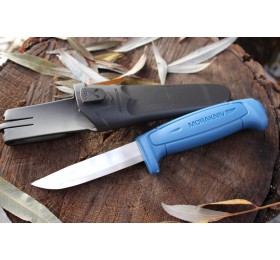 Нож Morakniv Basic 546, нержавеющая сталь, синий, 12241