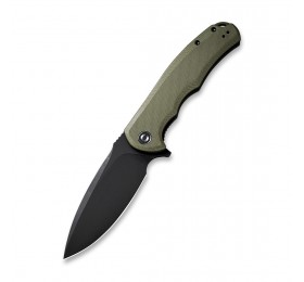 Складной нож CIVIVI Praxis 9Cr18MoV Steel Black Stonewashed Handle G10 OD Green