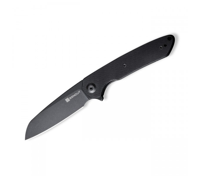 Складной нож SENCUT Kyril 9Cr18MoV Steel Black Stonewashed Handle G10 Black