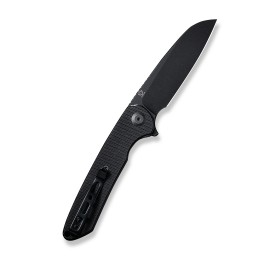 Складной нож SENCUT Kyril 9Cr18MoV Steel Black Stonewashed Handle G10 Black