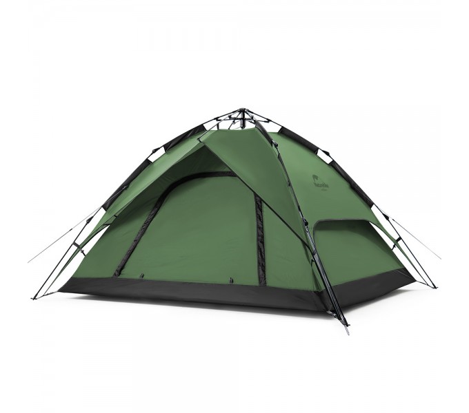 Палатка Naturehike автоматическая NH21ZP008, трехместная, зеленая, 6976023922336