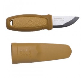 Нож Morakniv Eldris, нержавеющая сталь, цвет желтый, с ножнами, 13516