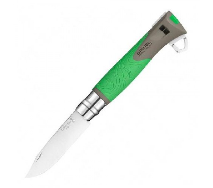 Нож Opinel №12 Explore, зеленый, 001899