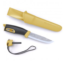 Нож Morakniv Companion Spark Yellow, нержавеющая сталь, 13573