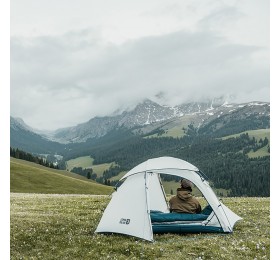 Палатка Naturehike Bealock CNK2350WS011 двухместная серая,6976507661607