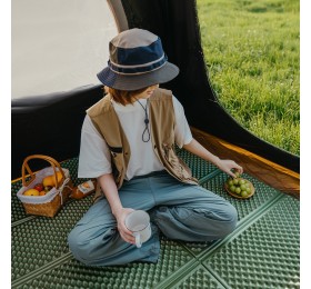 Коврик Naturehike CNK2450WS044 односпальный складной голубой