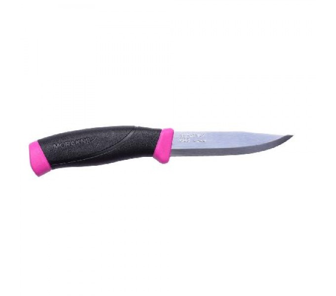Нож Morakniv Companion Magenta, нержавеющая сталь, цвет пурпурный, 12157