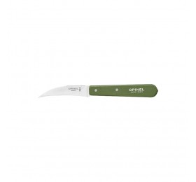 Нож столовый Opinel №114, деревянная рукоять, блистер, нержавеющая сталь, темно-зеленый 003130