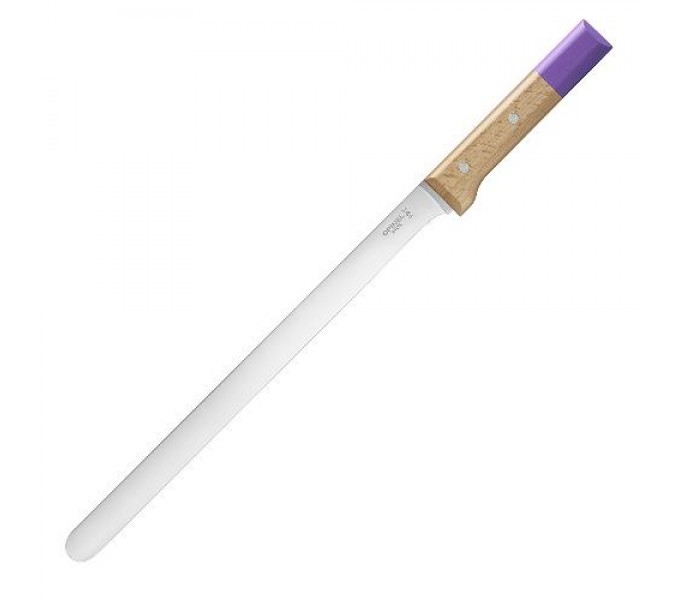 Нож для carpaccio Opinel №123, деревянная рукоять, нержавеющая сталь, 002130