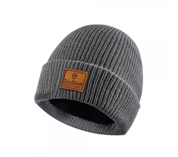 Водонепроницаемая шапка Dexshell Watch Beanie серый S/M (56-58 см)