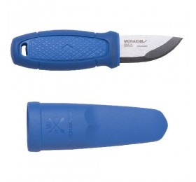 Нож Morakniv Eldris, нержавеющая сталь, цвет синий, ножны, шнурок, огниво, 13522