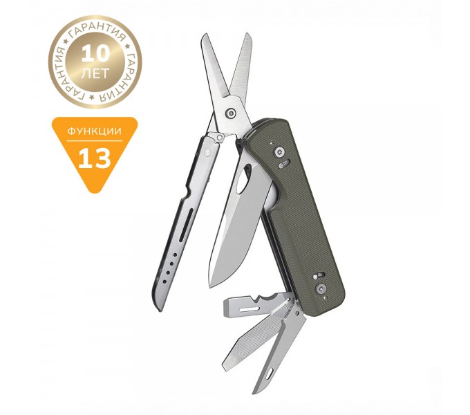 Мультитул Roxon Flex Shears S505G зеленый Мультитул Roxon Flex Shears S505G зеленый