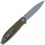 Складной нож SENCUT Bocll II D2 Steel Gray Stonewashed Handle G10 OD Green