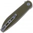 Складной нож SENCUT Bocll II D2 Steel Gray Stonewashed Handle G10 OD Green