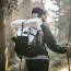 Рюкзак Naturehike CNK2300016 Helium 30 л + 5 л белый с черным