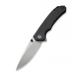 Складной нож CIVIVI Brazen 14C28N Steel Stonewashed Handle G10 Black C2102C