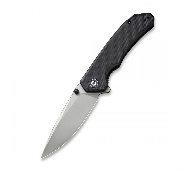 Складной нож CIVIVI Brazen 14C28N Steel Stonewashed Handle G10 Black C2102C