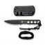 Нож CIVIVI Fixed Blade Circulus 10Cr15CoMoV Steel Black Stonewashed Handle Ostap Hel Design