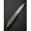 Складной нож SENCUT Bocll II D2 Steel Gray Stonewashed Handle G10 OD Green