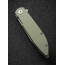 Складной нож SENCUT Bocll II D2 Steel Gray Stonewashed Handle G10 OD Green