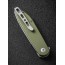 Складной нож SENCUT Bocll II D2 Steel Gray Stonewashed Handle G10 OD Green