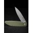 Складной нож SENCUT Bocll II D2 Steel Gray Stonewashed Handle G10 OD Green