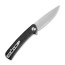 Складной нож SENCUT Neches 10Cr15CoMoV Steel Satin Handle G10 Black