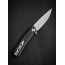 Складной нож SENCUT Neches 10Cr15CoMoV Steel Satin Handle G10 Black