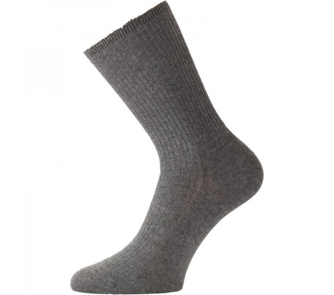 Треккинговые носки Lasting ZPK M805 Cotton, тёмно-серый, размер L — ZPKM805L