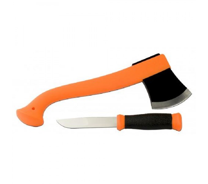 Набор Morakniv Outdoor Kit MG, нож Mora 2000 + топор (зеленый), 1-2001