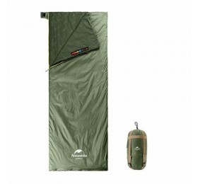 Мешок спальный Naturehike NH21MSD09 мини LW180, размер M, зеленый