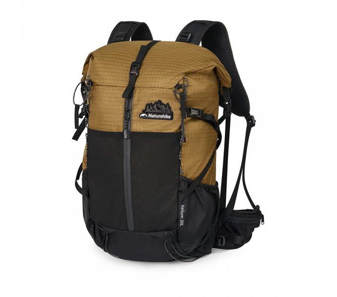 Рюкзак Naturehike CNK2300016 Helium 30 л + 5 л коричневый с черным