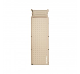 Коврик Naturehike CNK2550WS025 D Series 6см с подушкой R4.9 самонадувной туристический бежевый