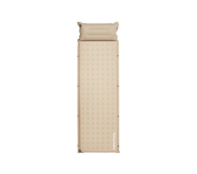 Коврик Naturehike CNK2550WS025 D Series 6см с подушкой R4.9 самонадувной туристический бежевый Коврик Naturehike CNK2550WS025 D Series 6см с подушкой R4.9 самонадувной туристический бежевый