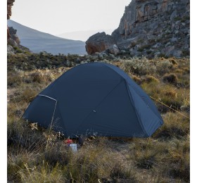 Палатка Naturehike Mongar NH19M002-J 210T двухместная сверхлегкая , синяя Phantom Blue, 6975641882596