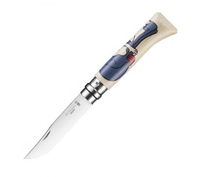 Нож Opinel №8, Edition France by Jeremyville, 002156