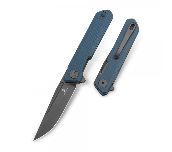 Нож Bestechman Mini Dundee сталь D2, рукоять G10 серая