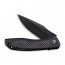 Складной нож CIVIVI Baklash 9Cr18MoV Steel Black Stonewashed Handle G10 Black Carbon