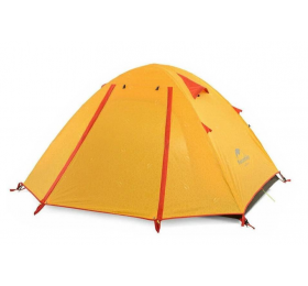 Палатка Naturehike NH18Z033-P трехместная желтая