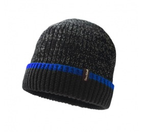 Водонепроницаемая шапка Dexshell Cuffed Beanie черный/cиний L/XL (58-60 см)