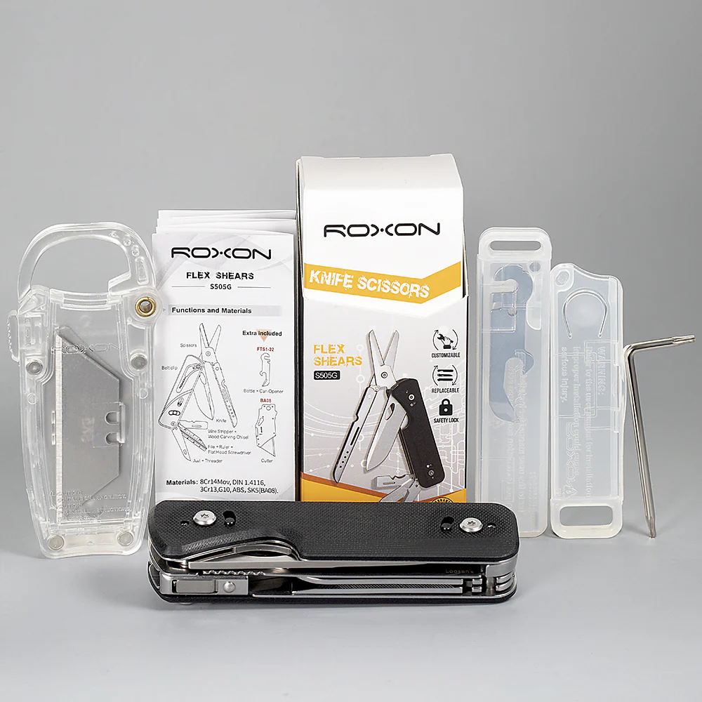 Мультитул Roxon Flex Shears S505G черный Мультитул Roxon Flex Shears S505G черный